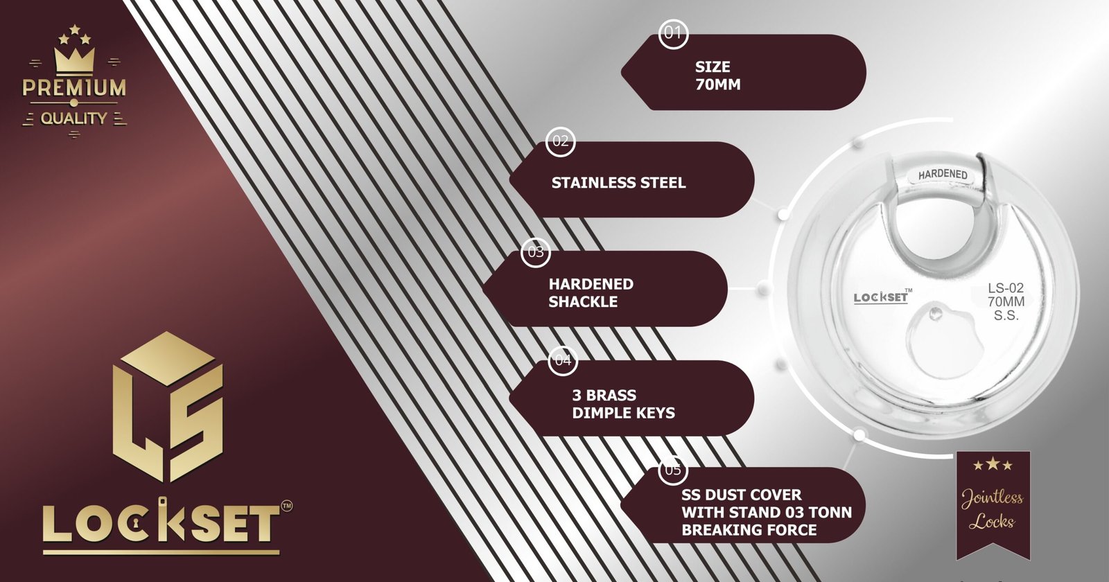 Lockset - Leading the Way in Jointless Lock Manufacturer