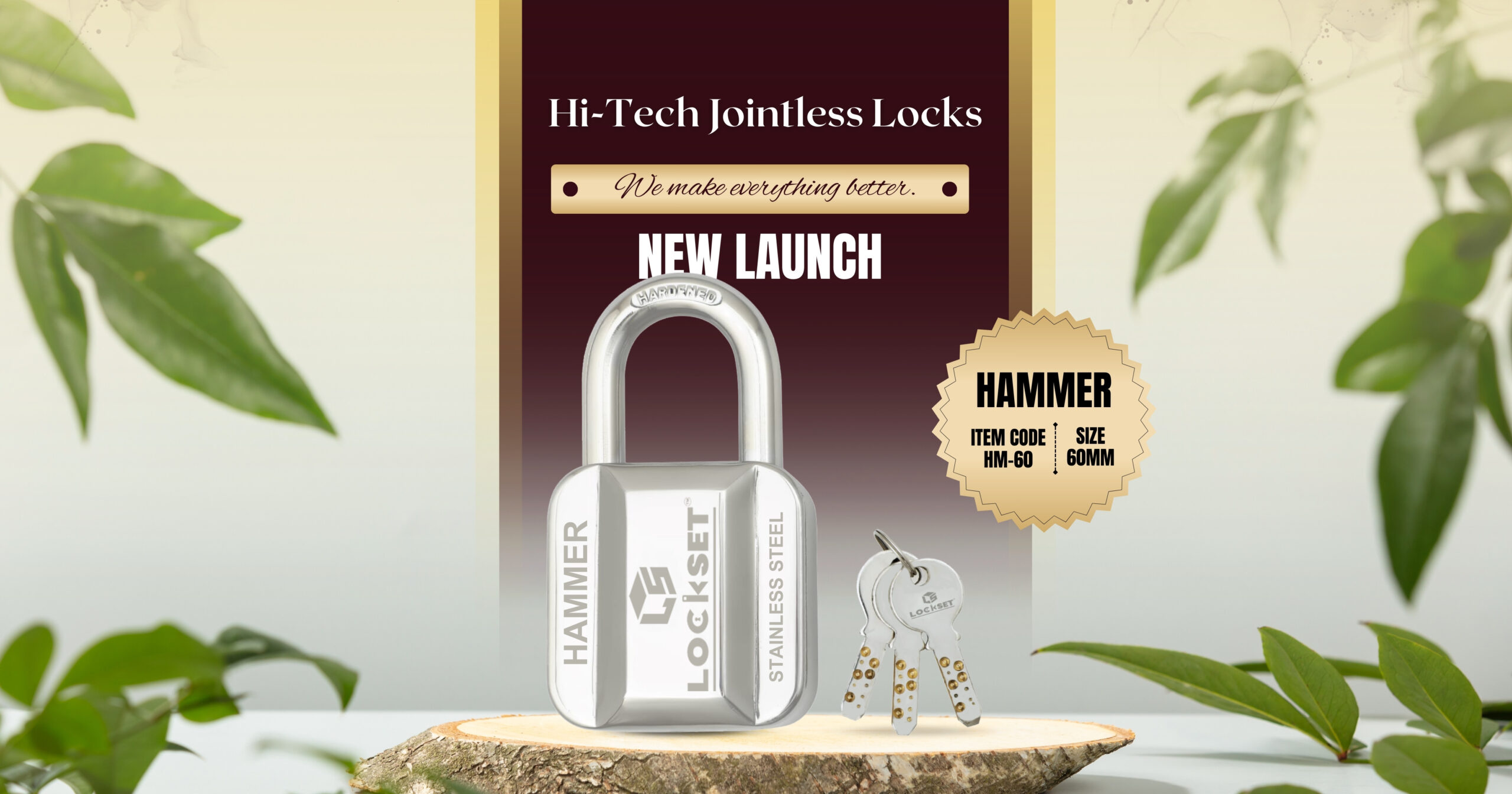 Lockset - Advanced Jointless Locks for Enhanced Home Safety