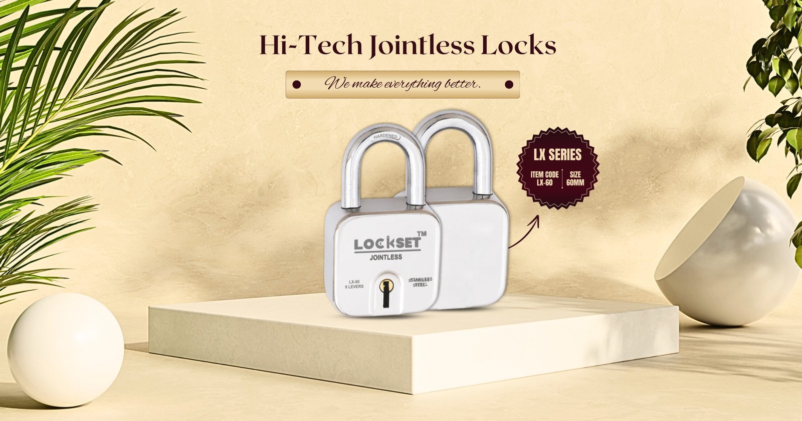 Lockset - Experience Premium Jointless Locks for Unmatched Security