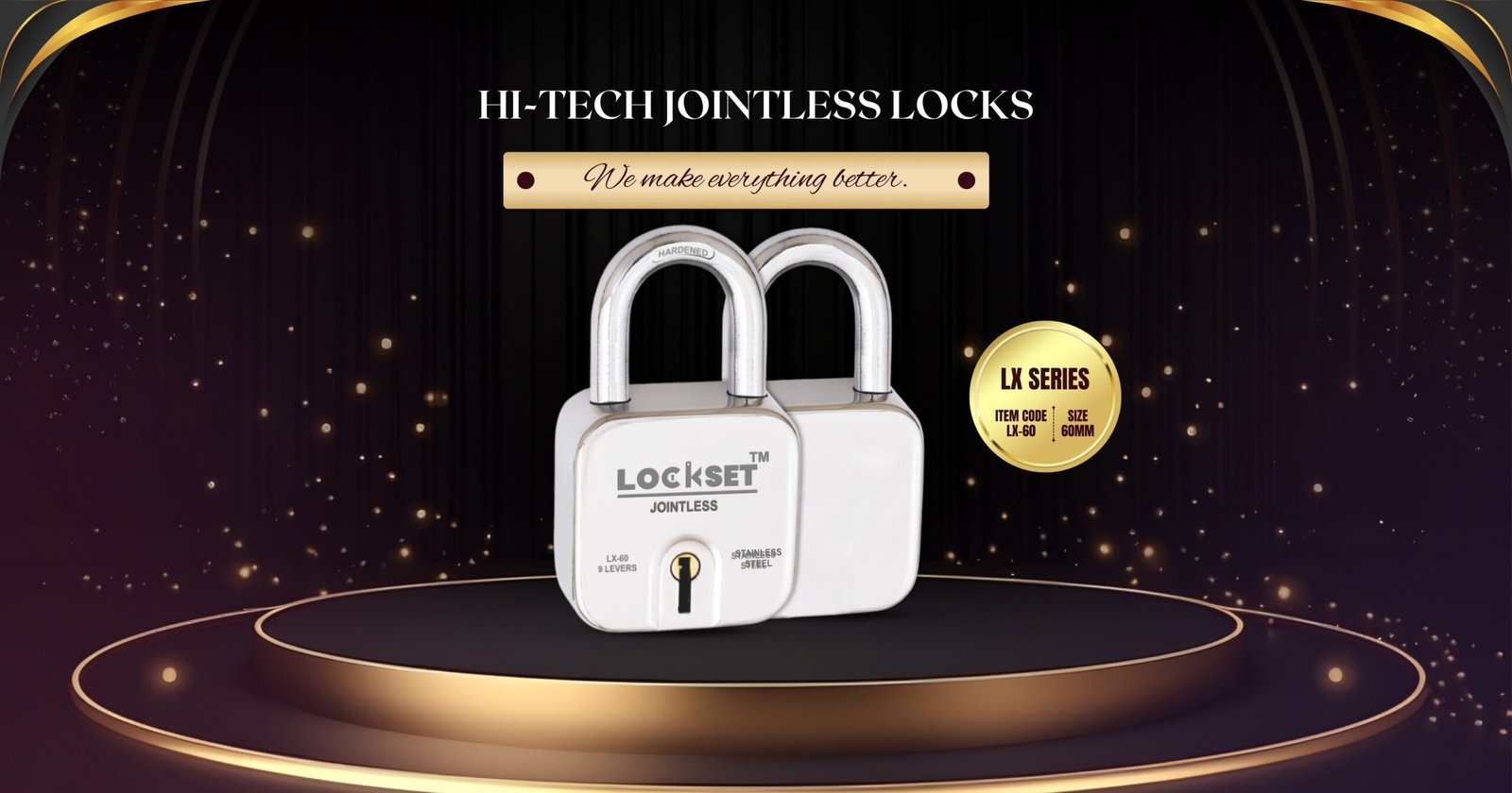 Lockset - A Trusted Name in Jointless Lock Manufacturing