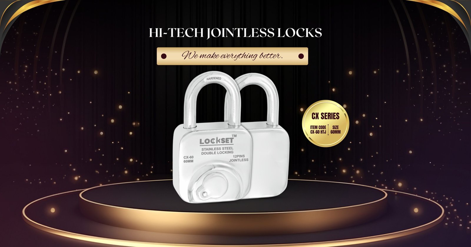 Lockset - Advanced Protection with Best Jointless Locks Manufacture