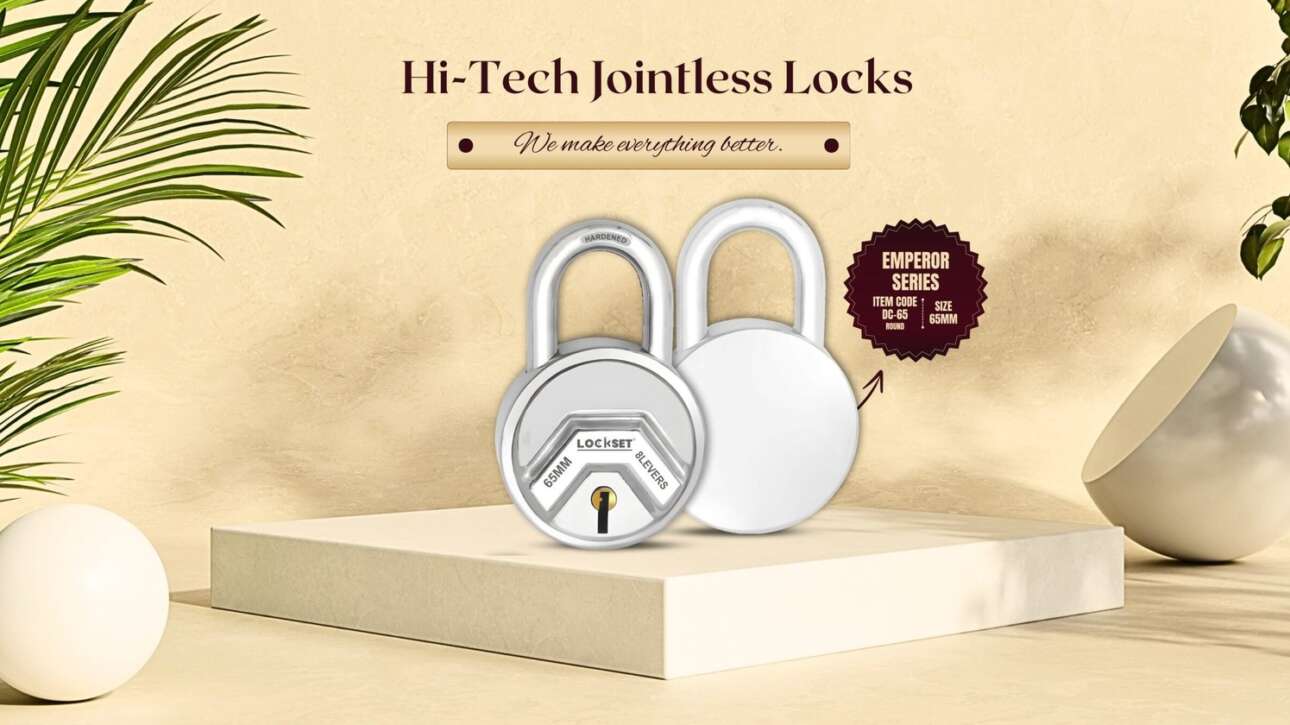 Lockset - Elevate Your Security with Emperor Series of Jointless Locks