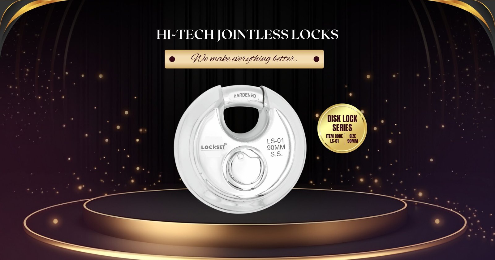 Lockset - Protect Your Assets with Disk Lock Manufacturer